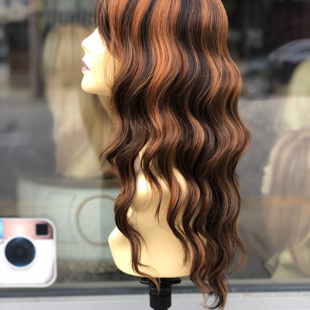 Copper Brown highlights wig now available - Picture 4 of 8